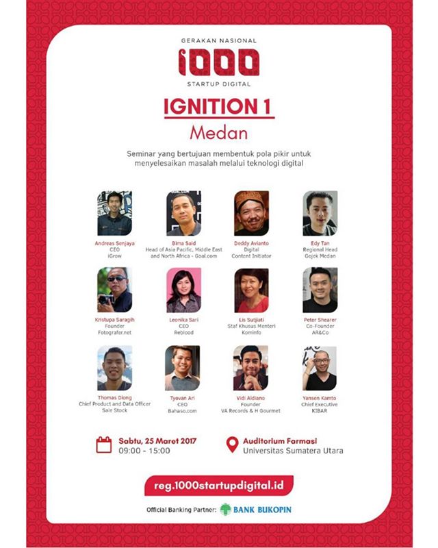 Gerakan Nasional 1000 Startup Digital Medan