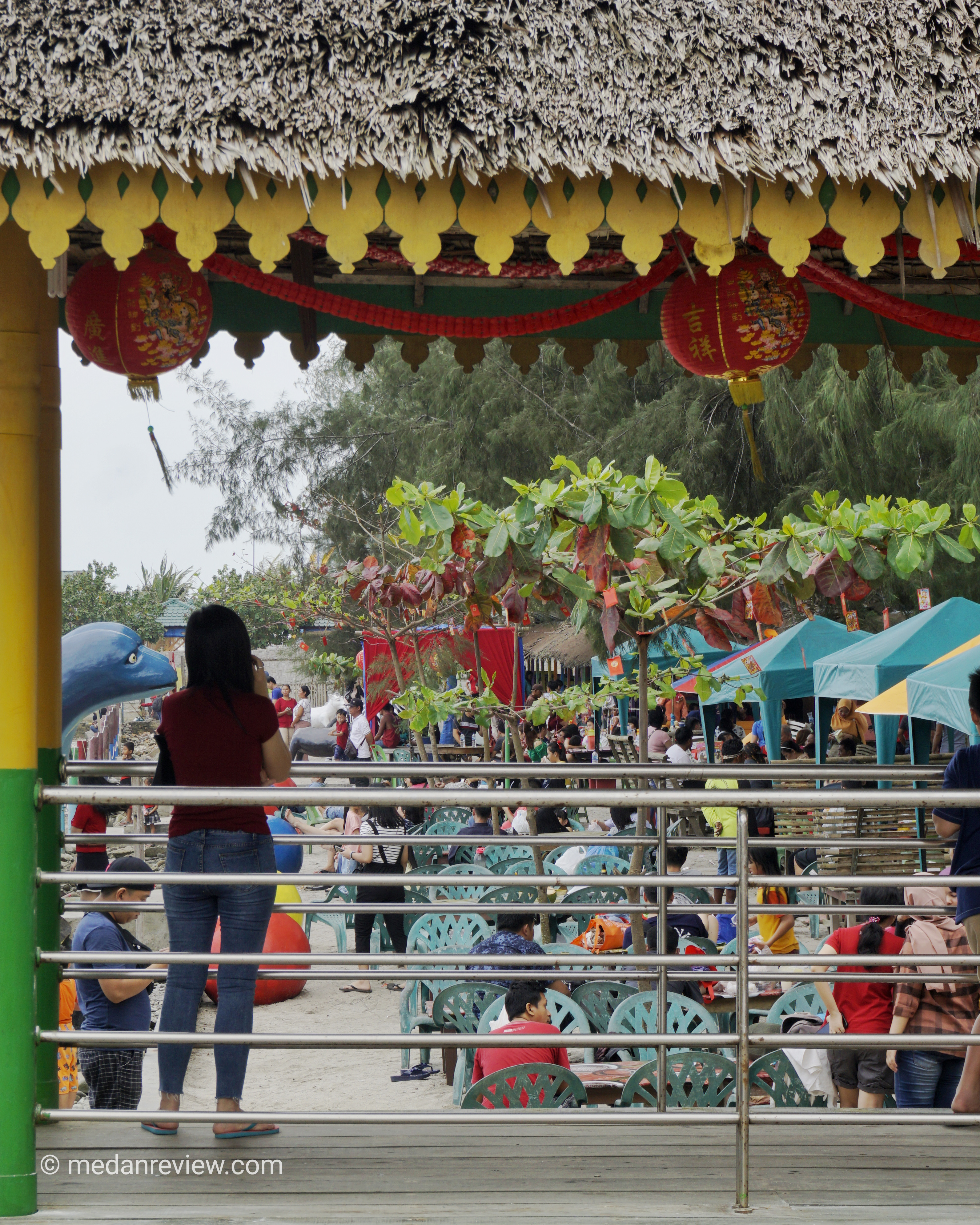 Photo #9 : Suasana Imlek di Pantai Pondok Permai