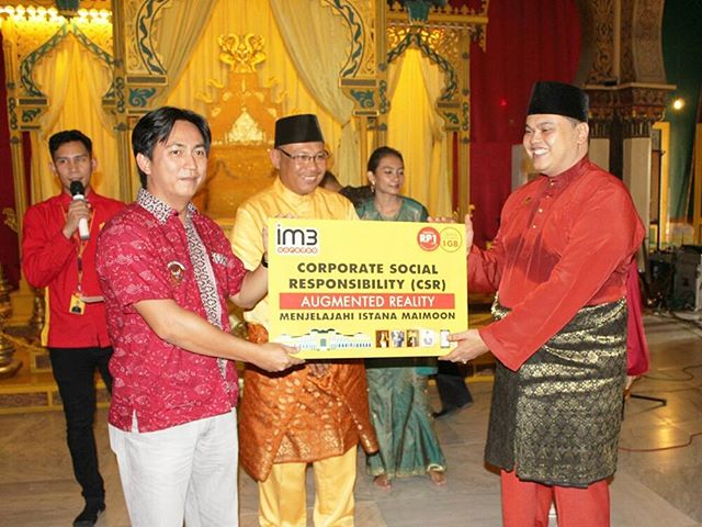 Indosat Ooredoo Meestarikan Warisan Budaya Bangsa Melalui Aplikasi Virtual Reality (VR) Istana Maimoon