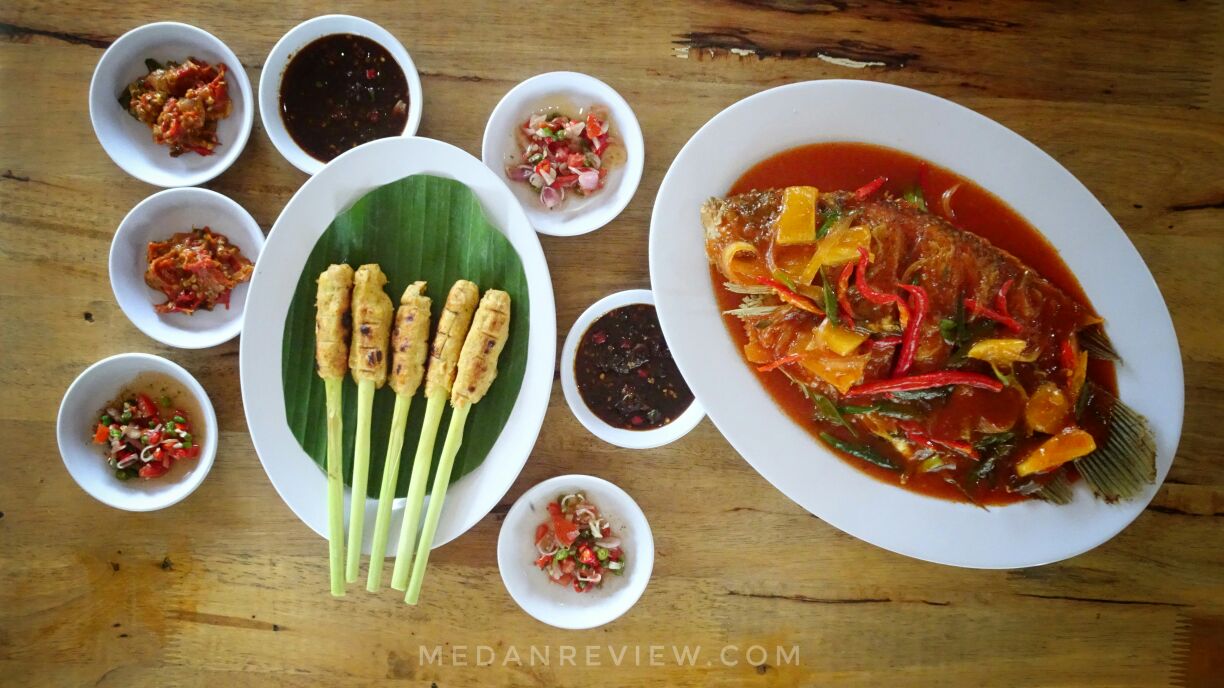 Aneka kuliner nusantara di Pondok Telaga Ikan